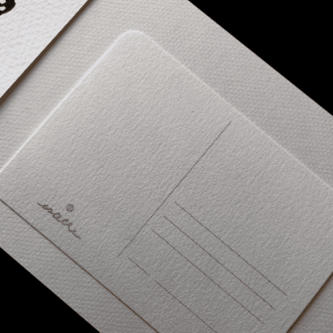 Carte Postale " The Lucky Mushroom Paradox" - 10,5 cm x 15 cm